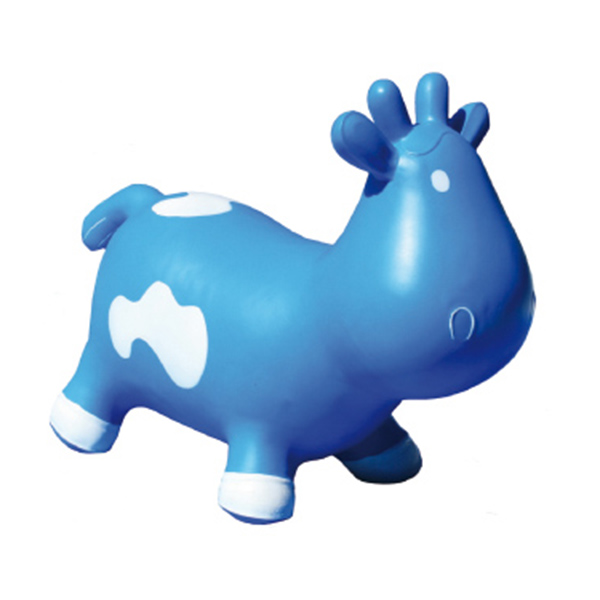 Ballon sauteur kidzzfarm b la vache blanche