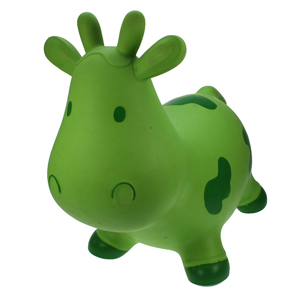 Ballon sauteur kidzzfarm b la vache blanche